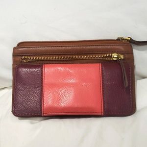 Fossil clutch wallet